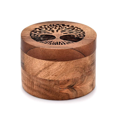 Tree of Life Wood Pet Urns